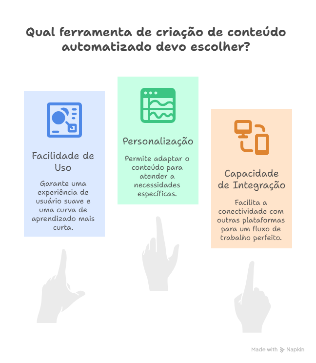 As Melhores Ferramentas para Criação de Conteúdo Automatizado