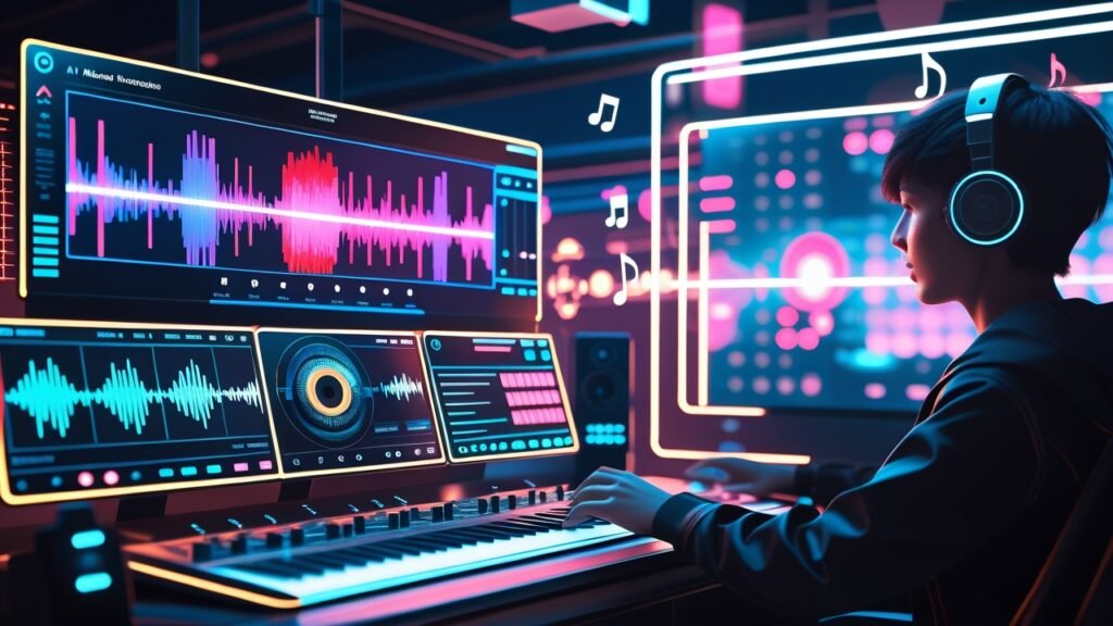 IA criar música com voz