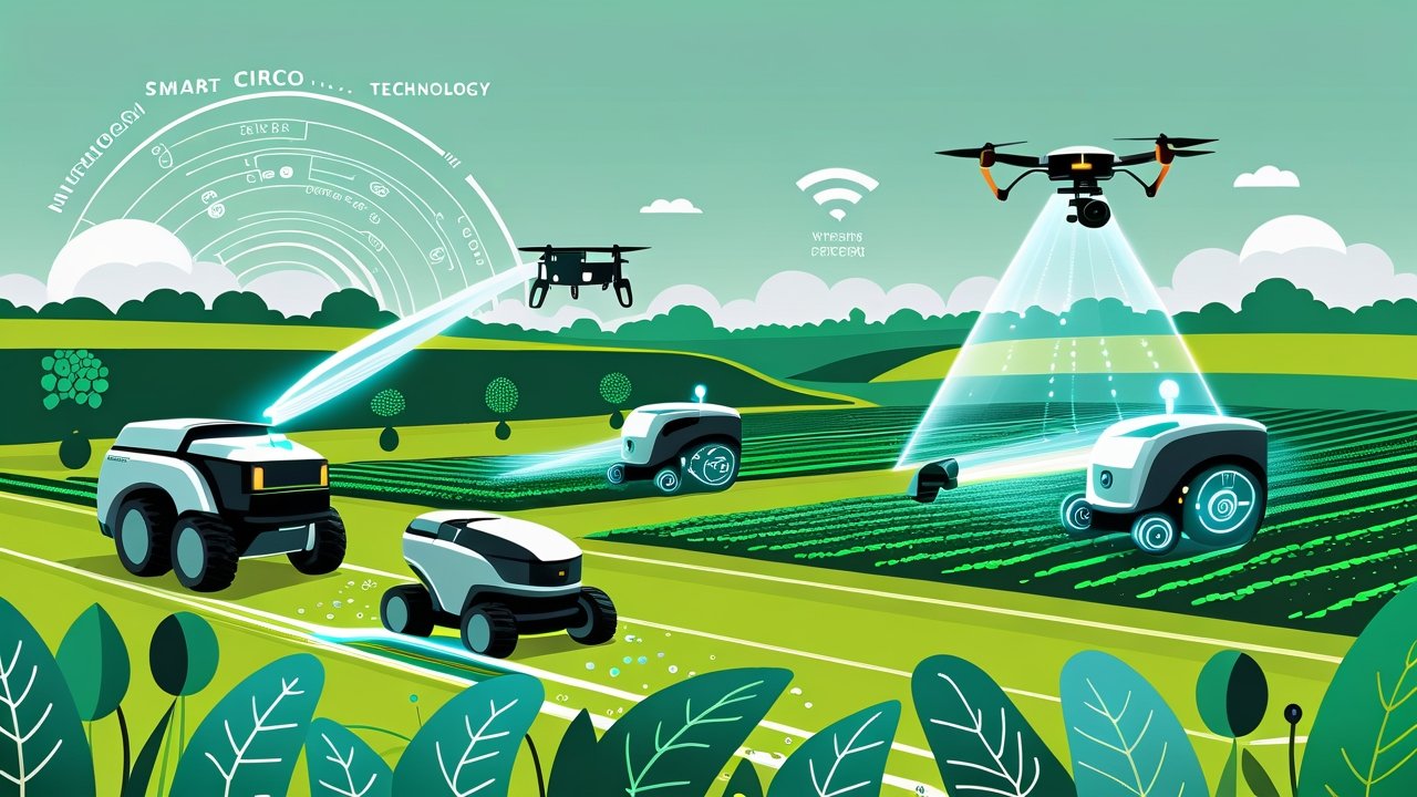 Automação e Robótica no Campo: Máquinas Inteligentes