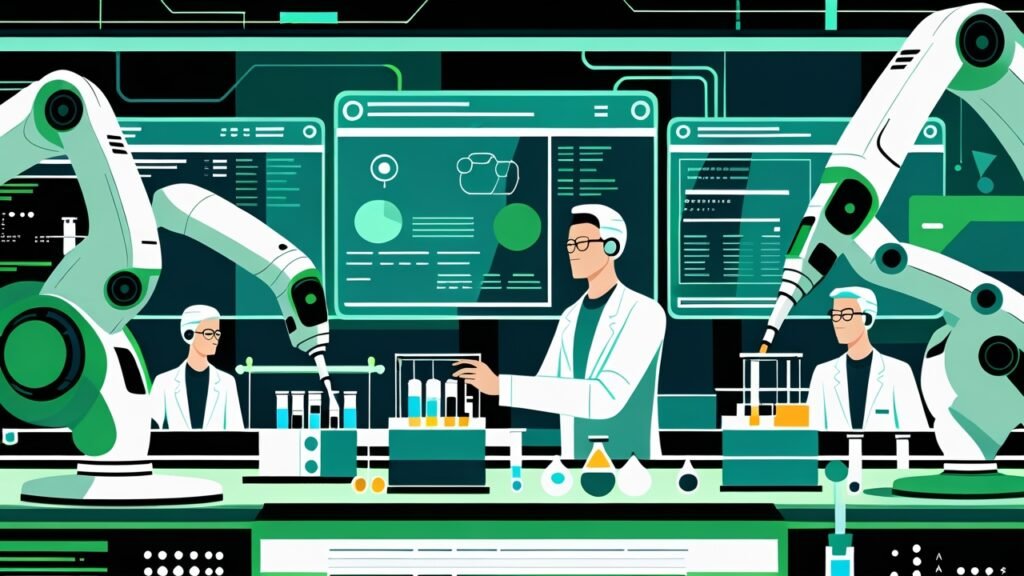 Automação Laboratorial: Como a IA Aumenta a Eficiência